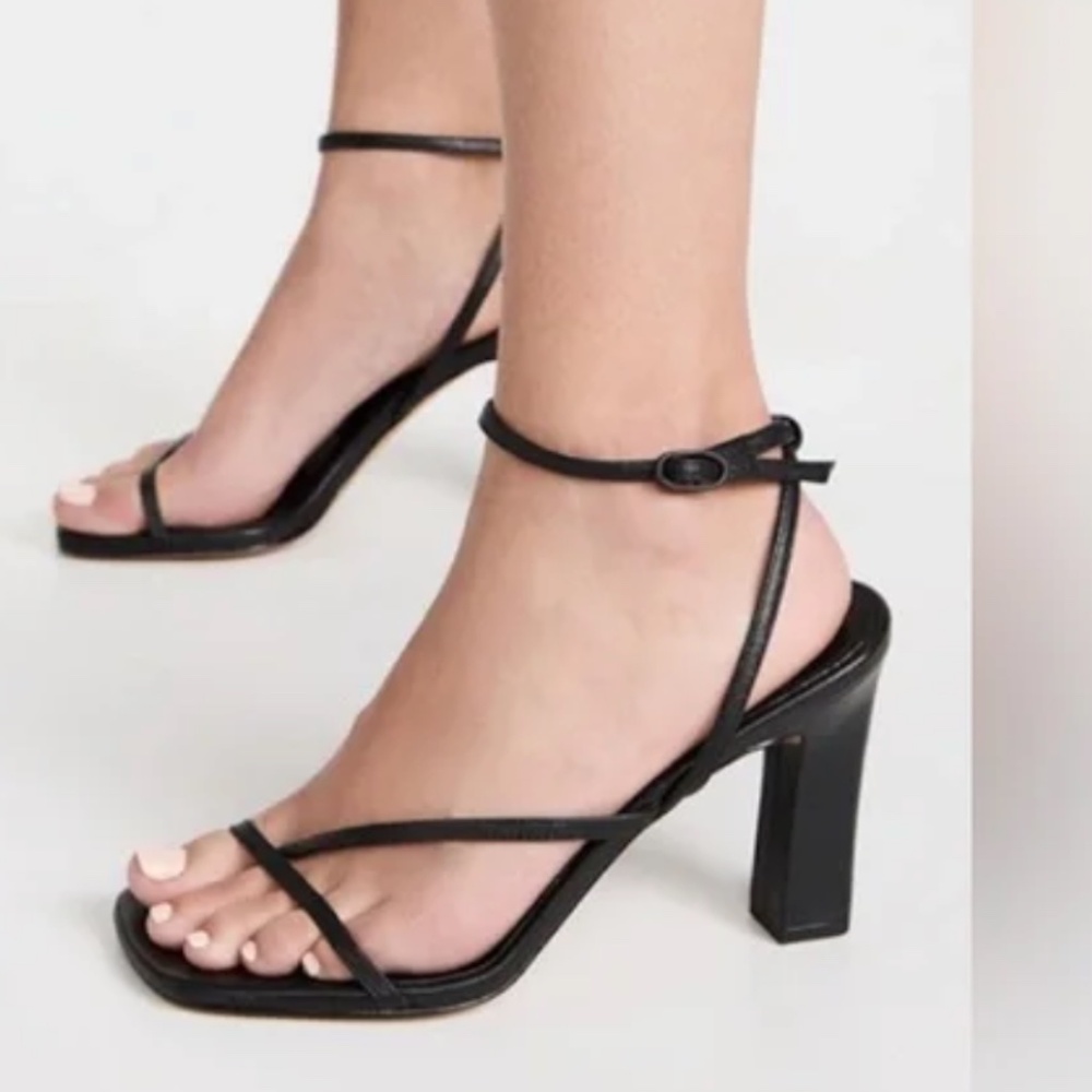 VINCE Qiana Square Toe High Heel Sandals - 8